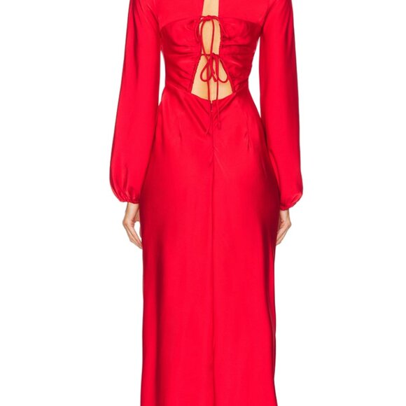 ASTR the Label - Elyse Satin Maxi Dress - Picture 2 of 4